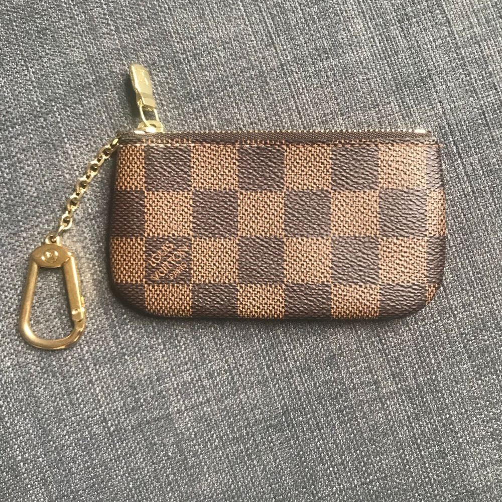 Authentic Louis Vuitton keychain wallet